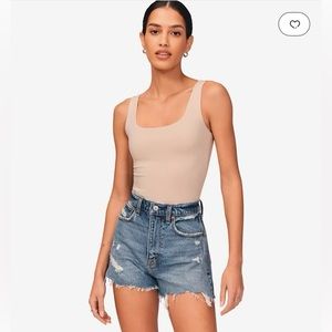 Women’s Abercrombie & Fitch The Mom Short High Rise Curve Love denim shorts 29/8